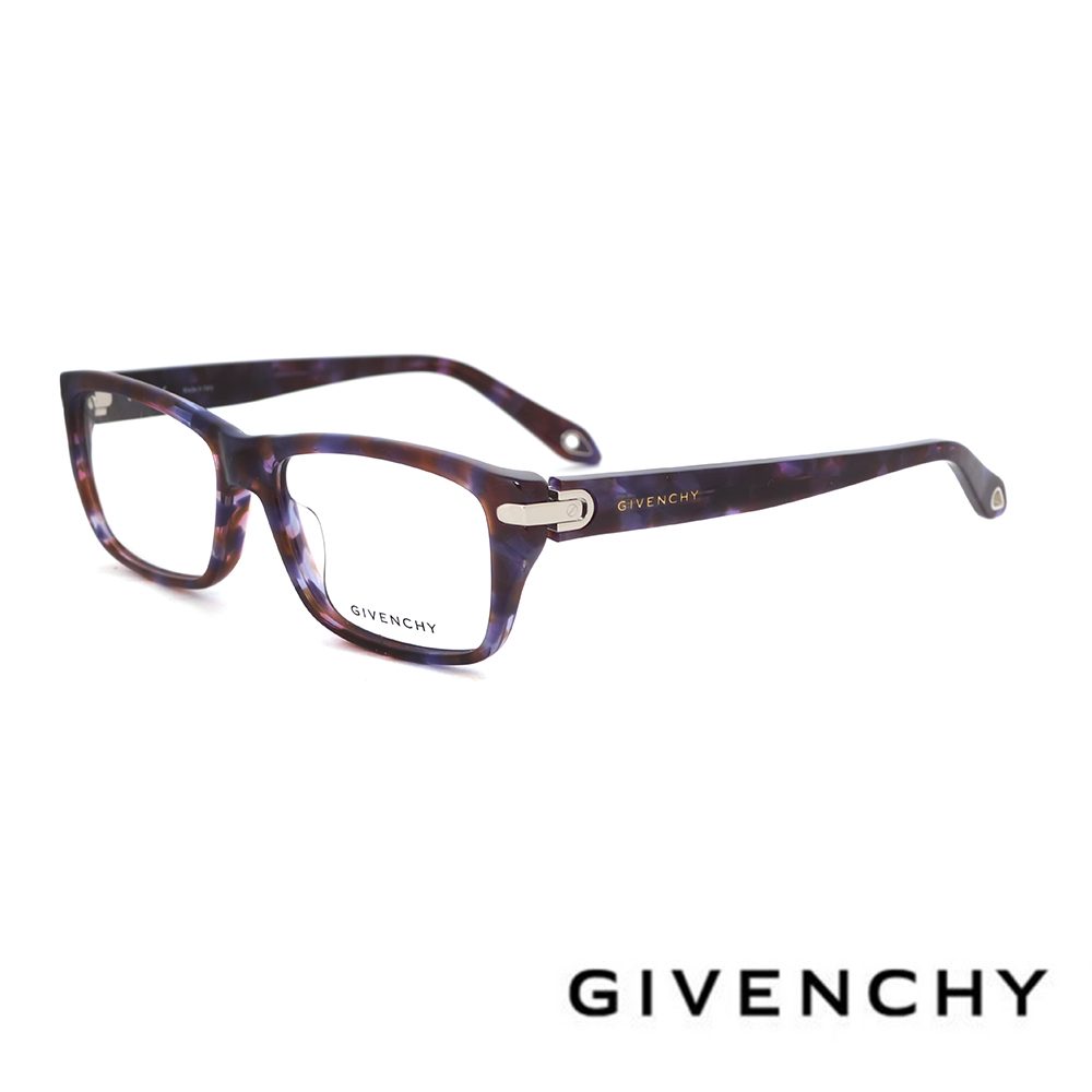 【GIVENCHY 紀梵希】都會簡約方框光學眼鏡(- 繽紛紫 - GIVGV891-0WTA)
