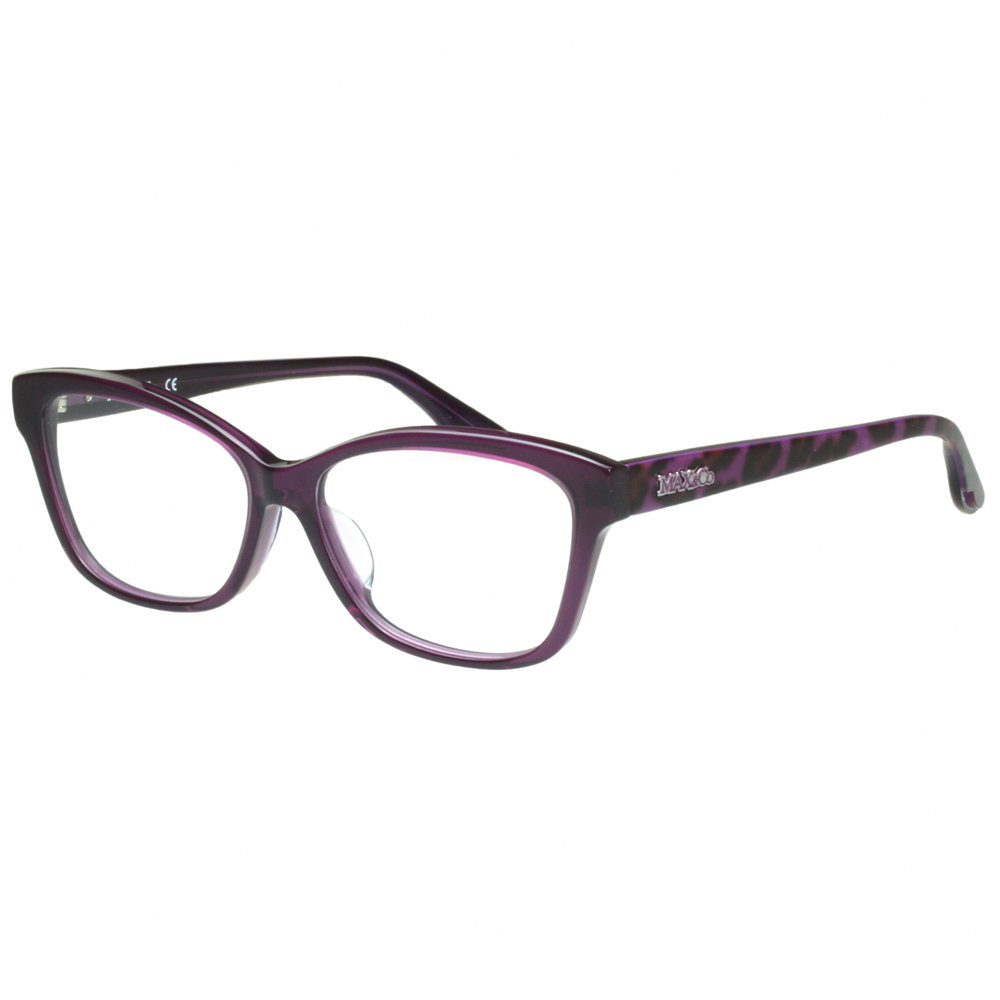 MAX&CO. 時尚光學眼鏡(紫色)MAC4049J