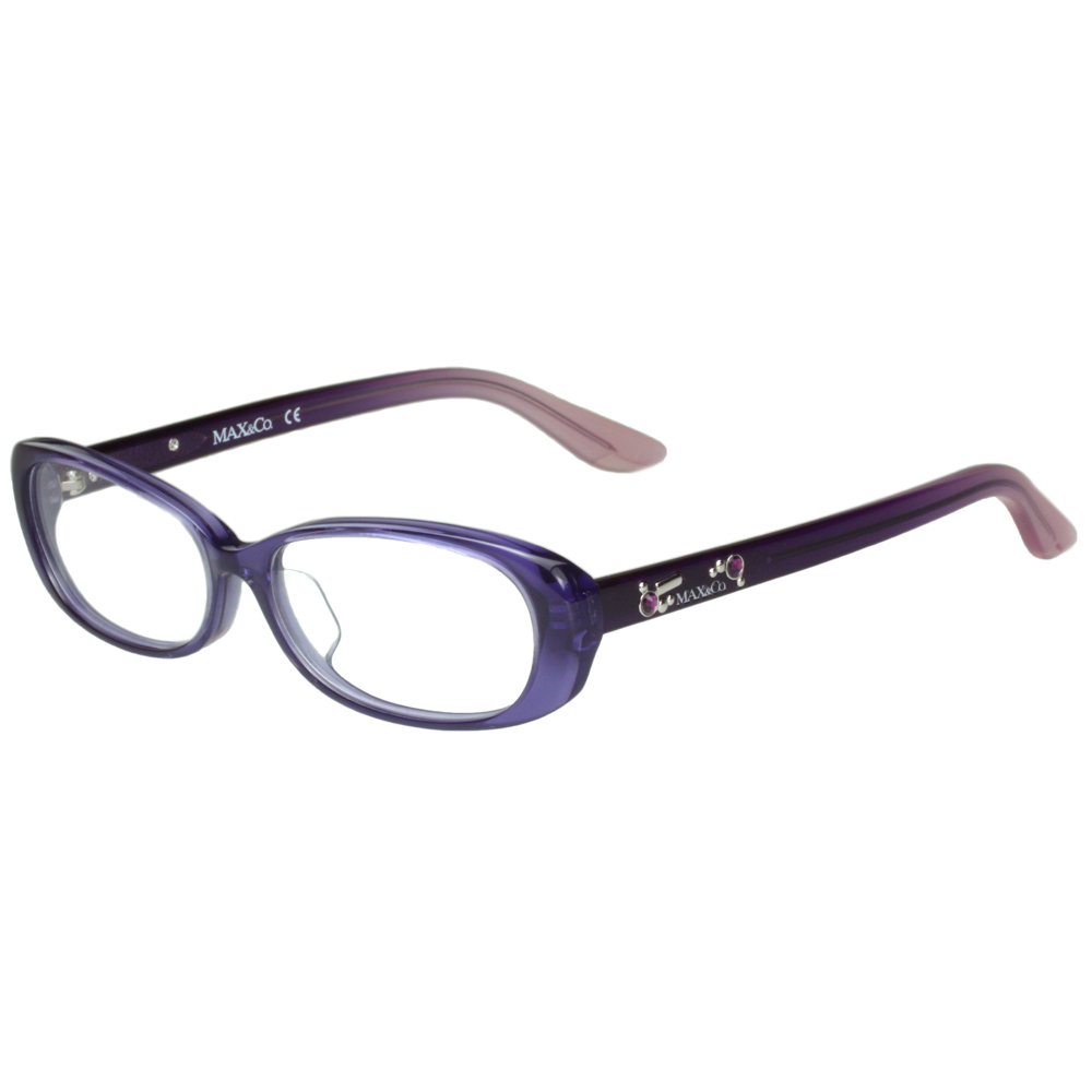 MAX&CO. 時尚光學眼鏡(紫色)MAC4053F