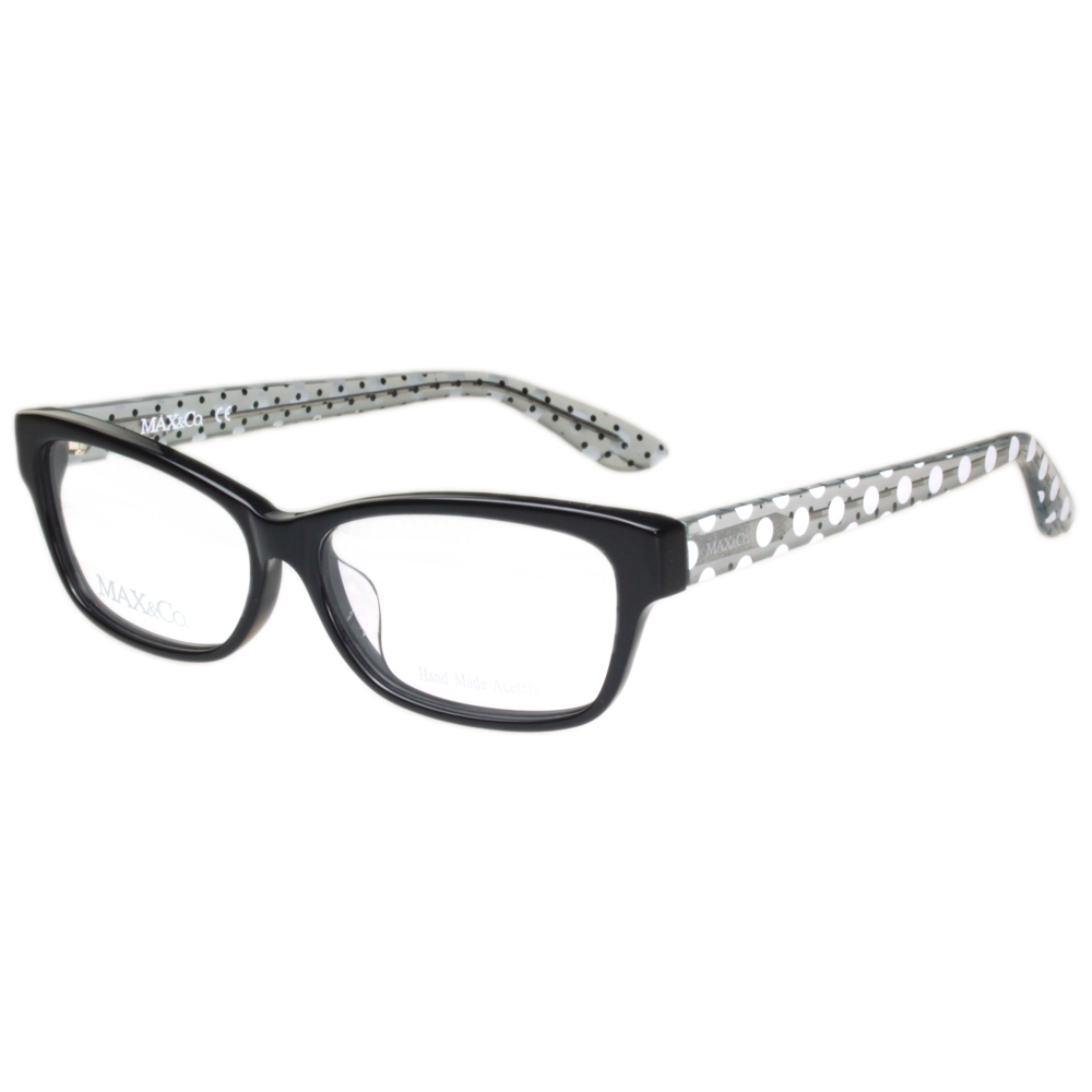 MAX&CO. 時尚光學眼鏡(黑色)MAC4055F