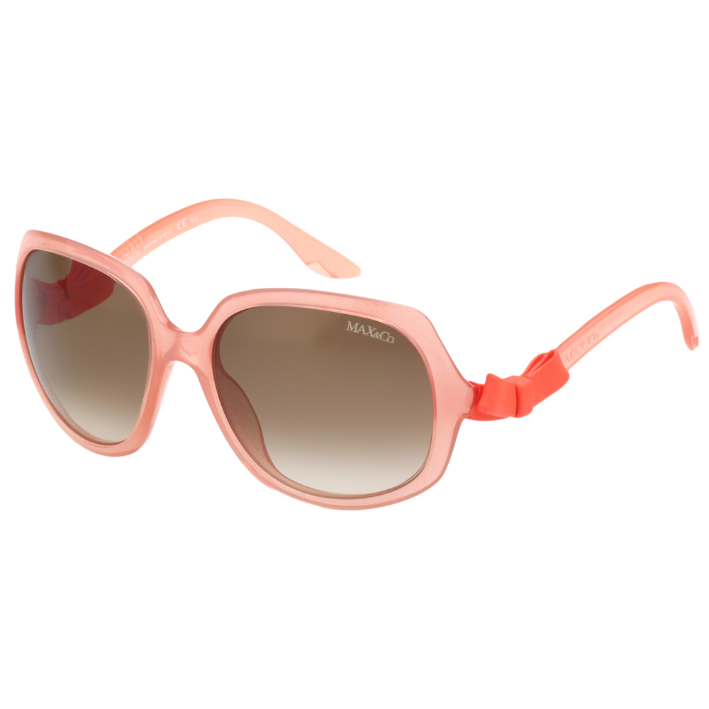 MAX&CO. 時尚太陽眼鏡(粉橘色)MAC183S