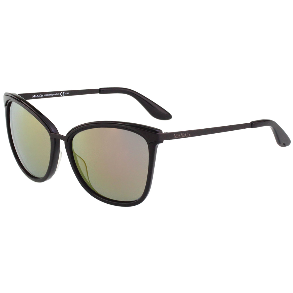 MAX&CO. 水銀面 太陽眼鏡 (黑色)MAC215S