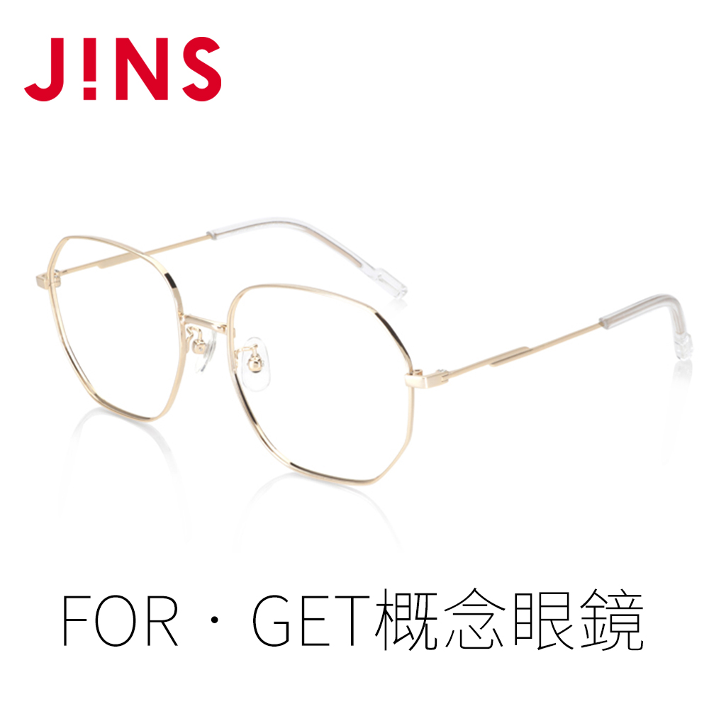 JINS FOR•GET概念眼鏡-SPACE(AUMF22S048)金色
