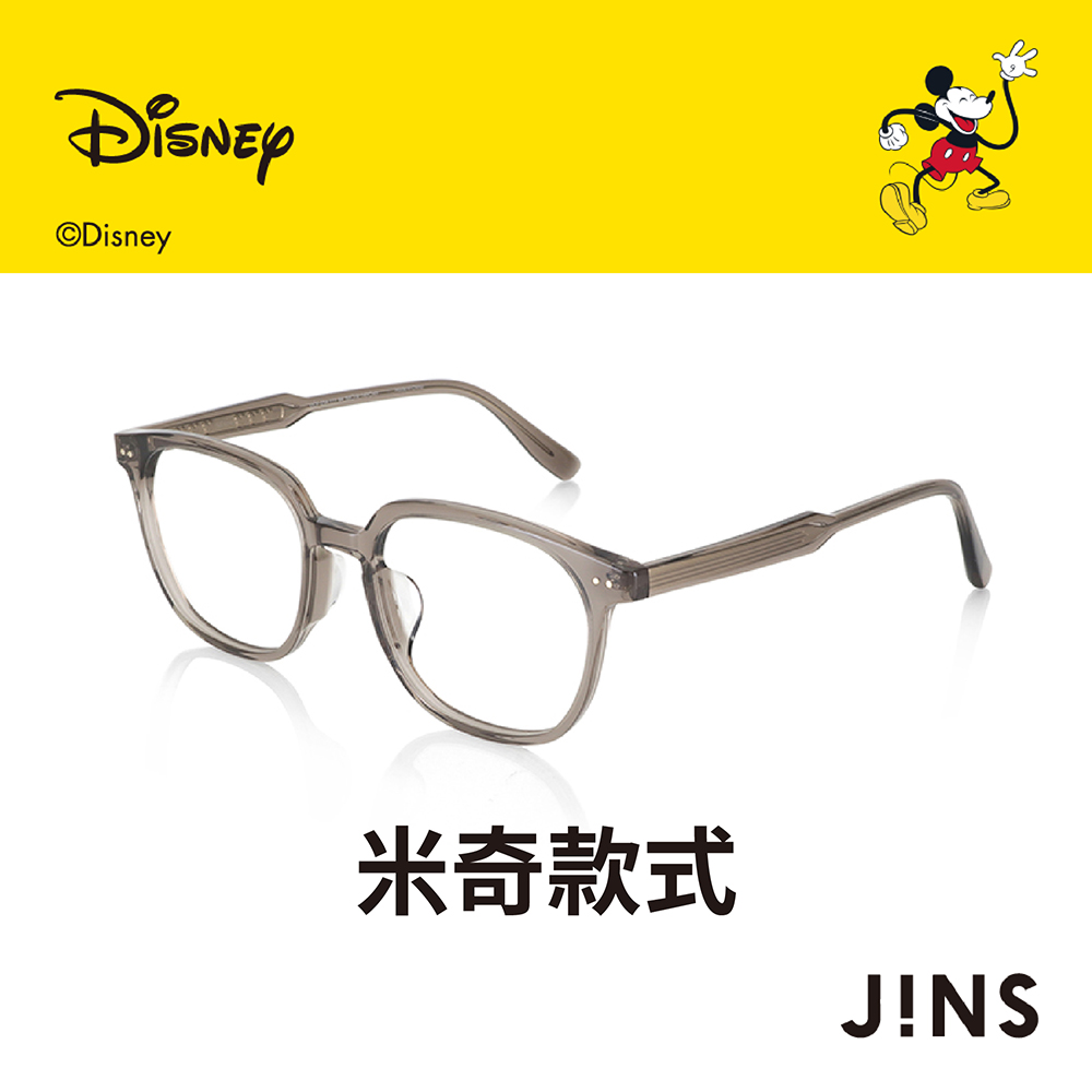 JINS迪士尼米奇米妮系列第二彈-米奇款式眼鏡(UCF-23A-111)棕色