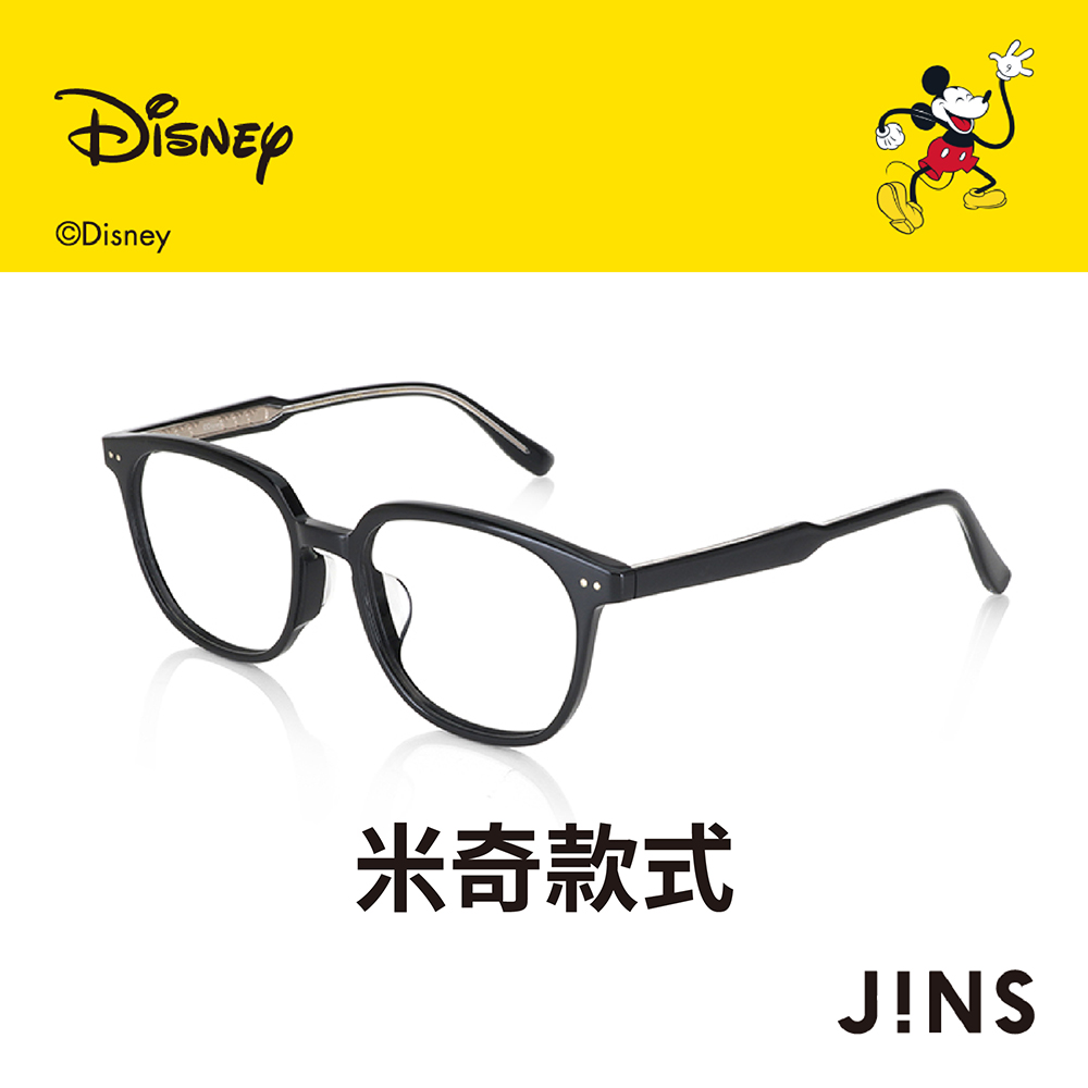JINS迪士尼米奇米妮系列第二彈-米奇款式眼鏡(UCF-23A-111)黑色