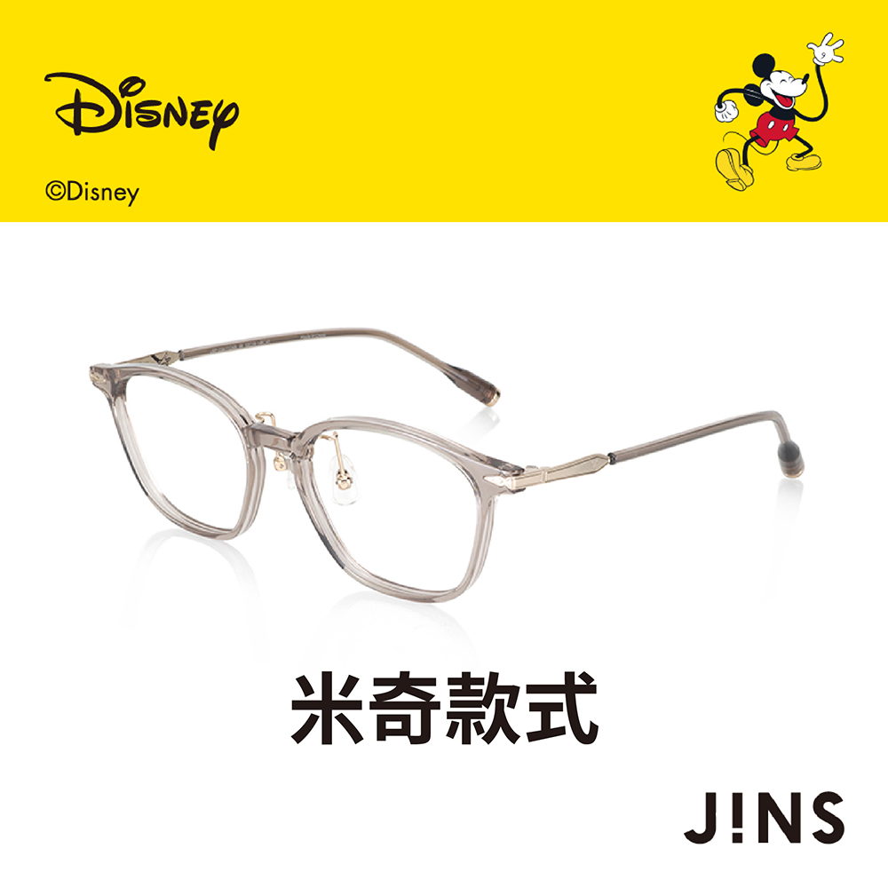 JINS迪士尼米奇米妮系列第二彈-米奇款式眼鏡(URF-23A-112)透明棕