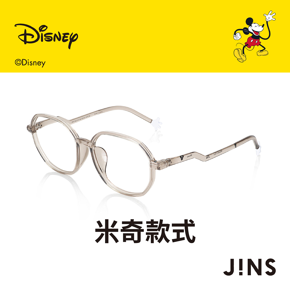 JINS迪士尼米奇米妮系列第二彈-米奇款式眼鏡(URF-23A-117)透明淺棕