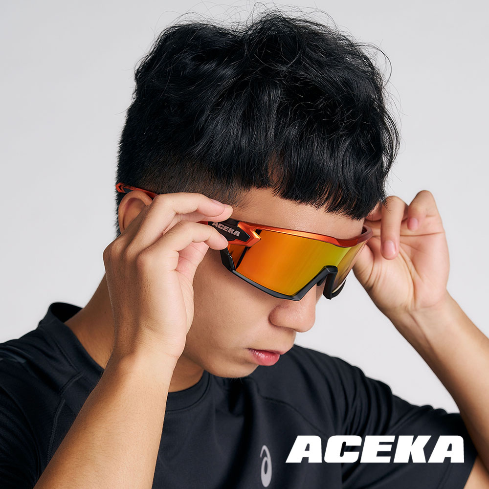 【ACEKA】雷霆狂潮全框運動太陽眼鏡-運動風鏡 (SONIC 專業運動系列)