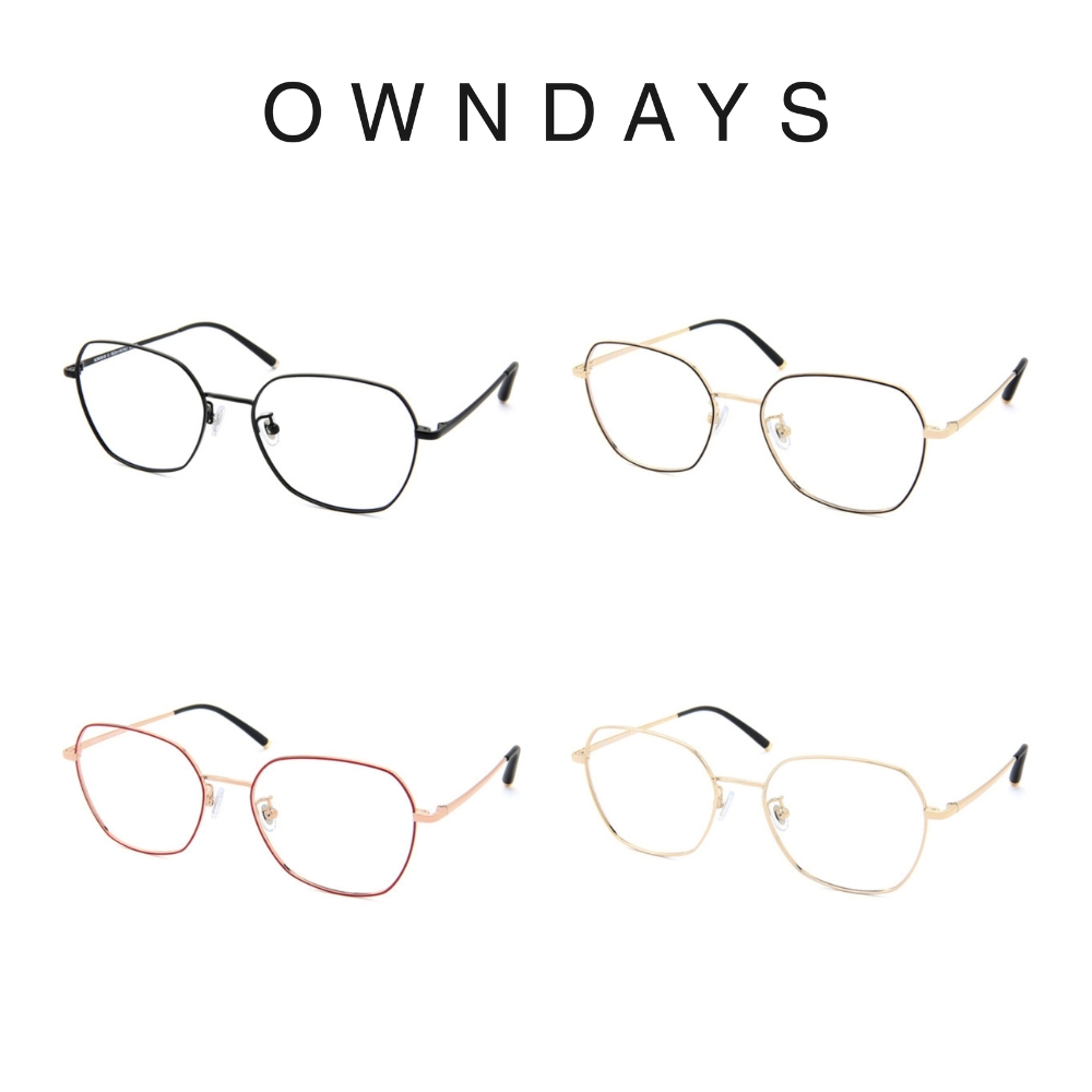 OWNDAYS +NICHE系列 文青金屬款光學眼鏡 (NC3010K-0S)