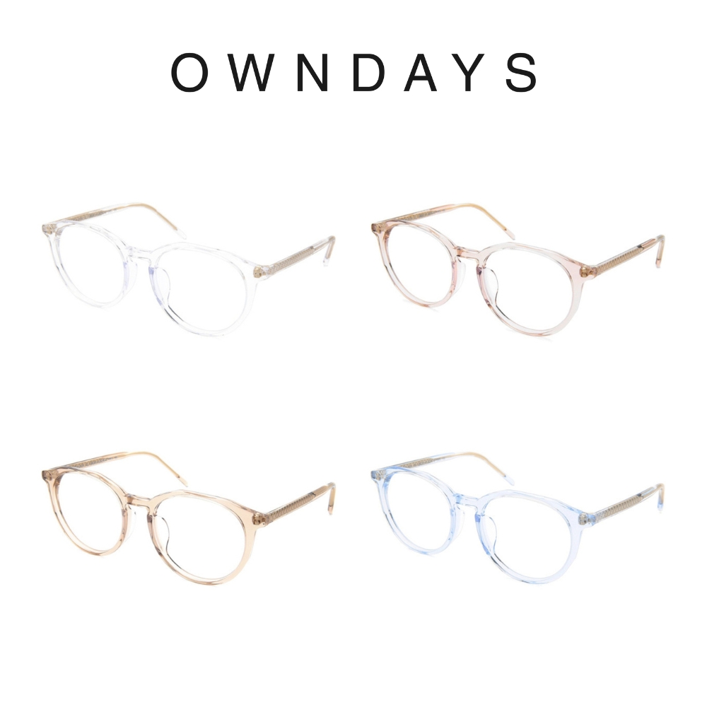 OWNDAYS +NICHE系列 文青膠框光學眼鏡 (NC3014J-0S)