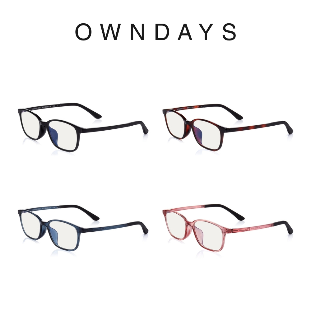 OWNDAYS PC系列現成無度數抗藍光眼鏡(PC2006N-1S)