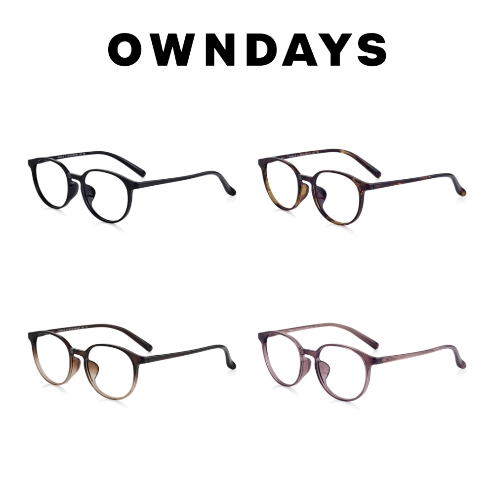 OWNDAYS 同名經典款日系光學鏡框(OR2083L-4S)