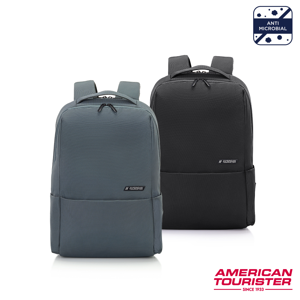 AMERICAN TOURISTER 美國旅行者 Rubio 抗菌簡約雙隔層筆電後揹包14吋(兩色可選)