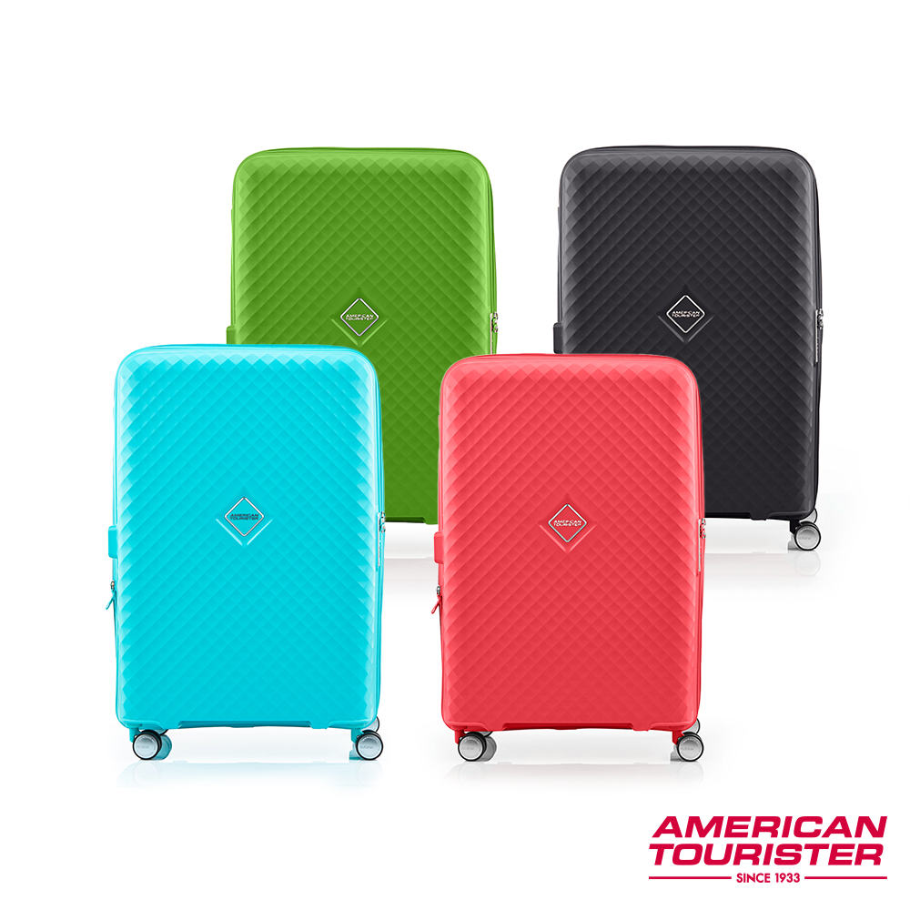 AMERICAN TOURISTER 美國旅行者 28吋SQUASEM可擴充防盜拉鍊PP硬殼行李箱(多色可選)
