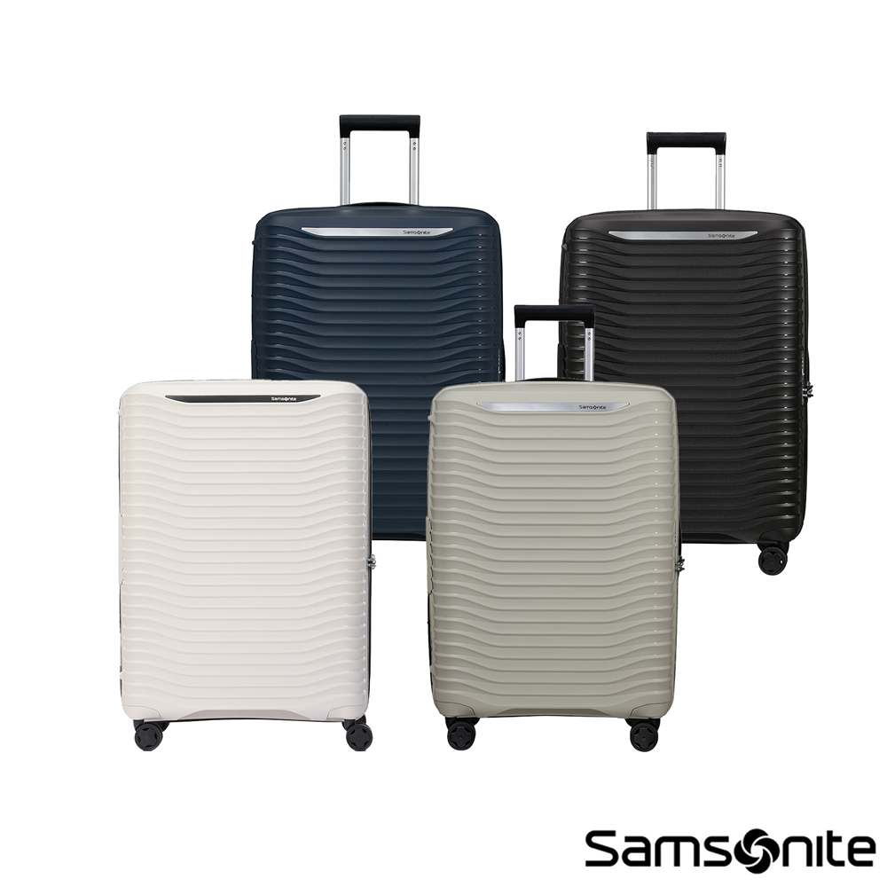 Samsonite新秀麗 25吋 UPSCAPE 極輕量PP硬殼可擴充減震懸掛輪行李箱(多色可選)