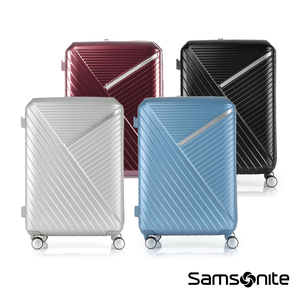 Samsonite新秀麗 25吋 ROBEZ 可擴充PC硬殼防盜拉鍊TSA行李箱(多色可選)