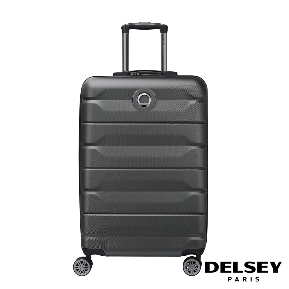 【DELSEY】法國大使 AIR ARMOUR-24吋旅行箱-黑色 00386682000T9