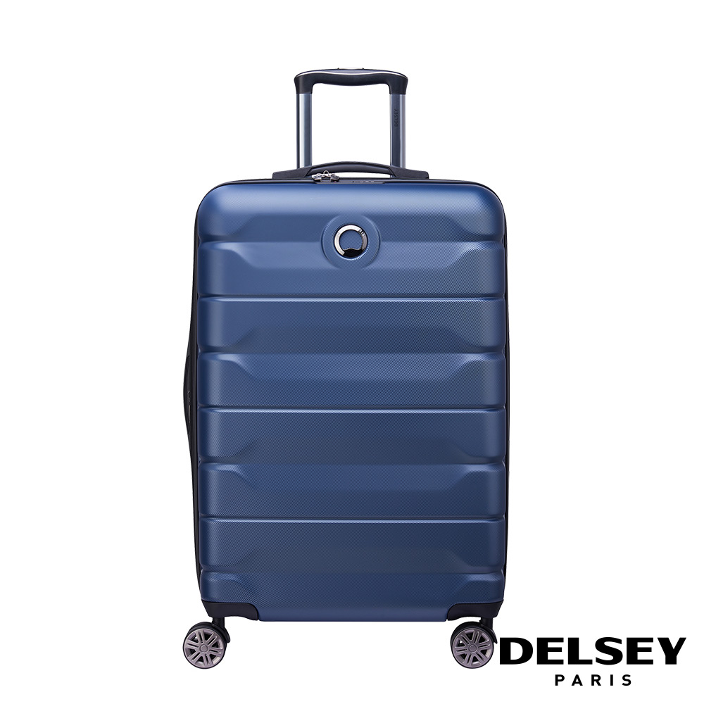 【DELSEY】法國大使 AIR ARMOUR-24吋旅行箱-藍色 00386682002T9