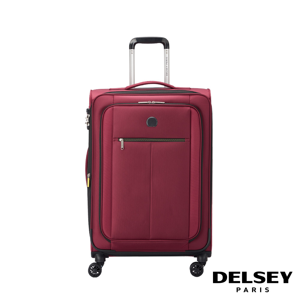 【DELSEY】法國大使 PIN UP 6-24吋旅行箱-紅色 00343081104