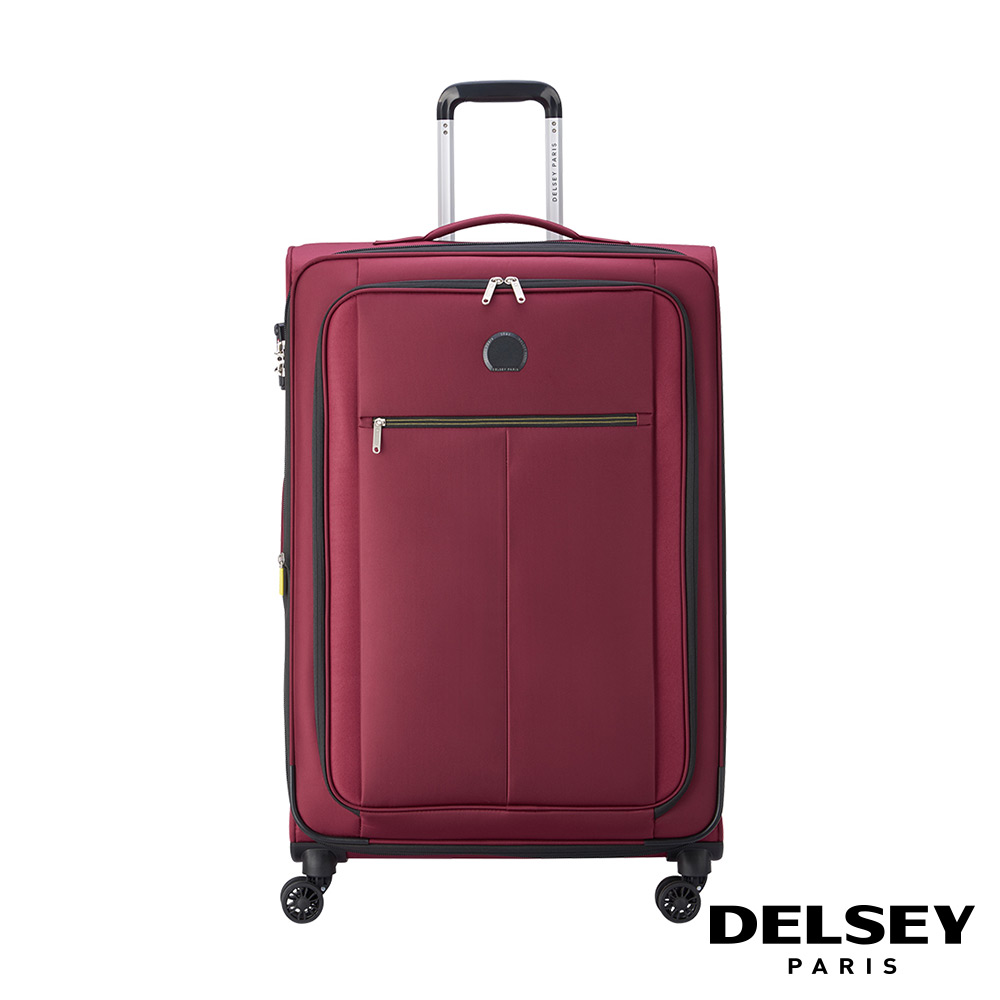 【DELSEY】法國大使 PIN UP 6-28吋旅行箱-紅色 00343082104