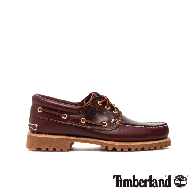 Timberland 男款經典酒紅色雷根鞋