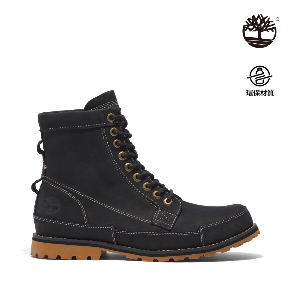 Timberland 男款黑色磨砂革 Timberland® Originals 6吋靴|A5XRH001