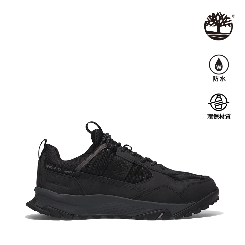 Timberland 男款深黑色GORE-TEX防水健行鞋|A44DK015