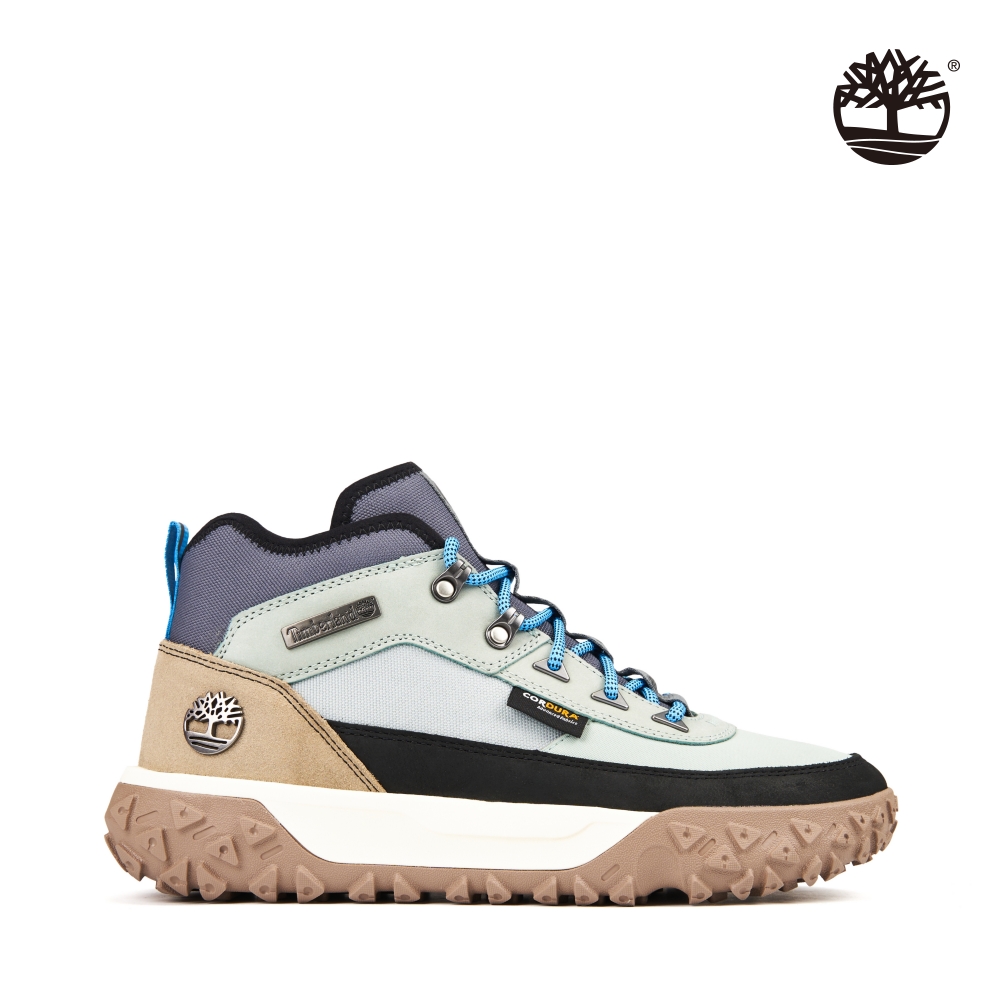 Timberland 男款淺灰色磨砂革GreenStride™ Motion 6 健行鞋|A6758EA2
