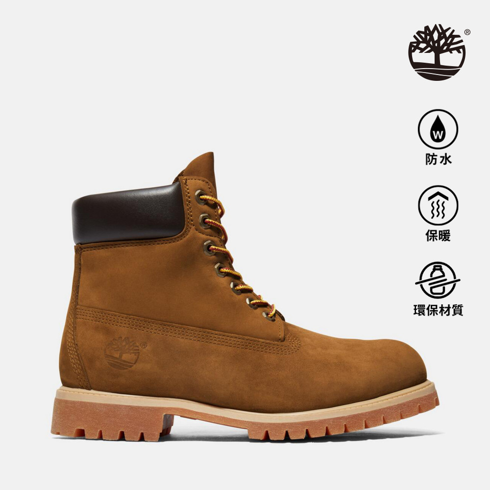 Timberland 男款深小麥色Timberland® Premium防水6吋靴|72066EBL