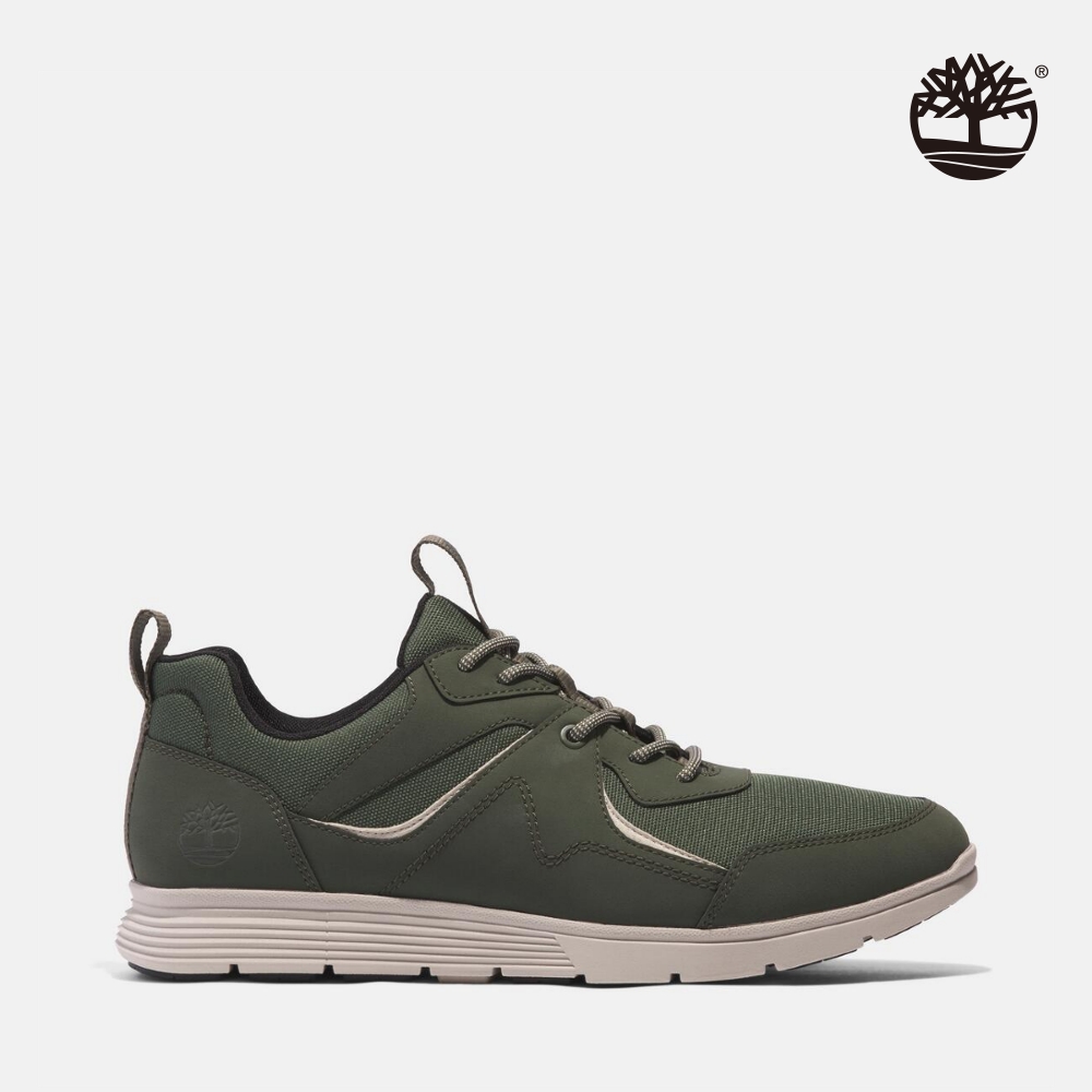 Timberland 男款深綠色低筒休閒鞋|A6A31EDI