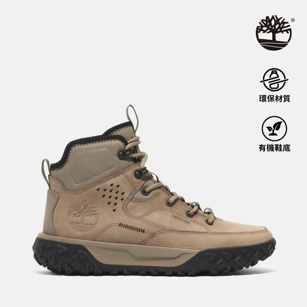 Timberland 男款米色GreenStride™ Motion 6中筒健行鞋|A6CWNEN3