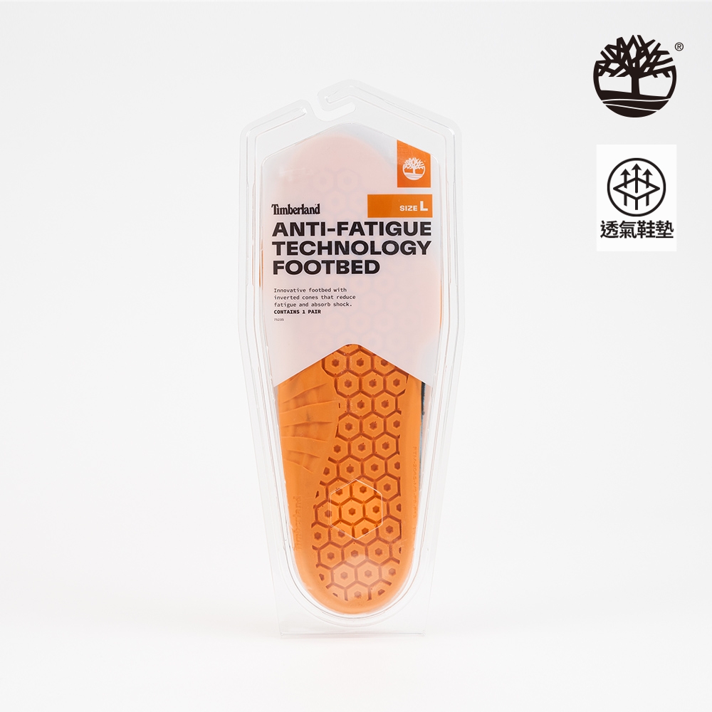 Timberland 中性橘色抗疲勞科技鞋墊|5169A827