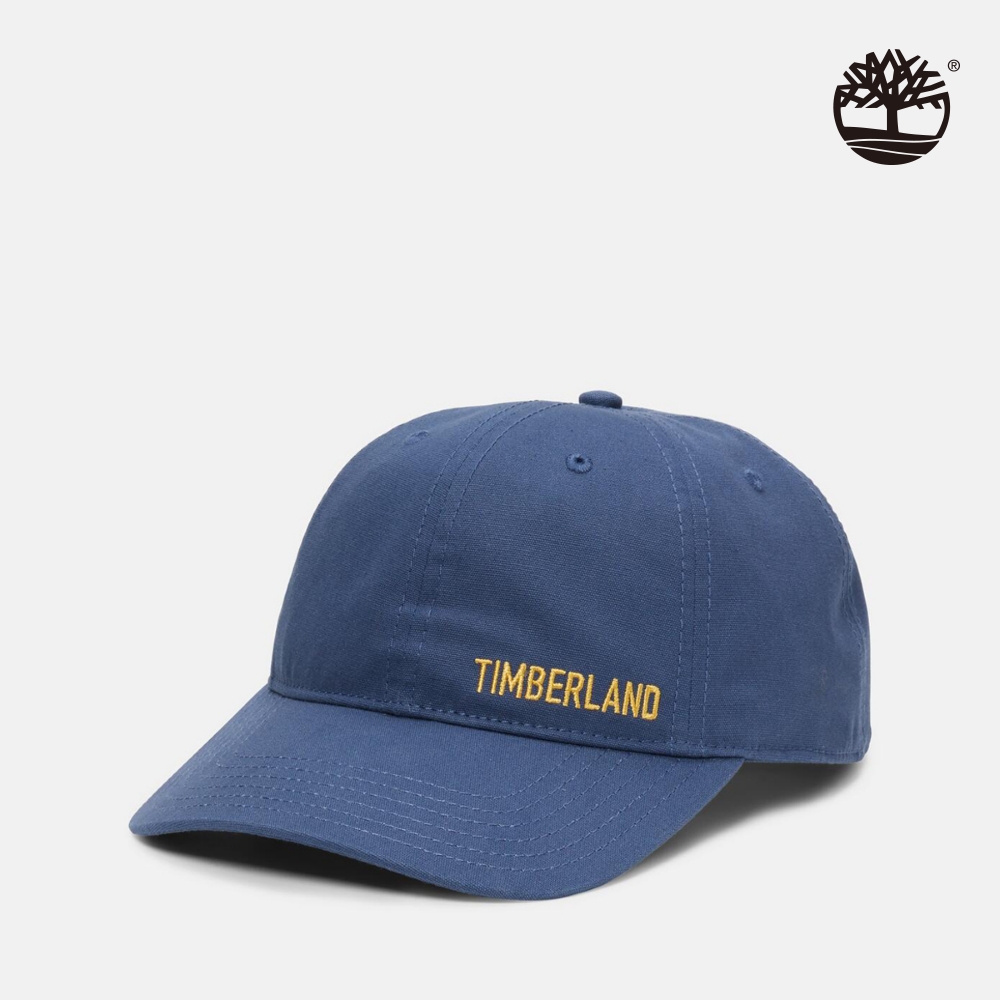 Timberland 中性深牛仔藍棒球帽|A2PD3288