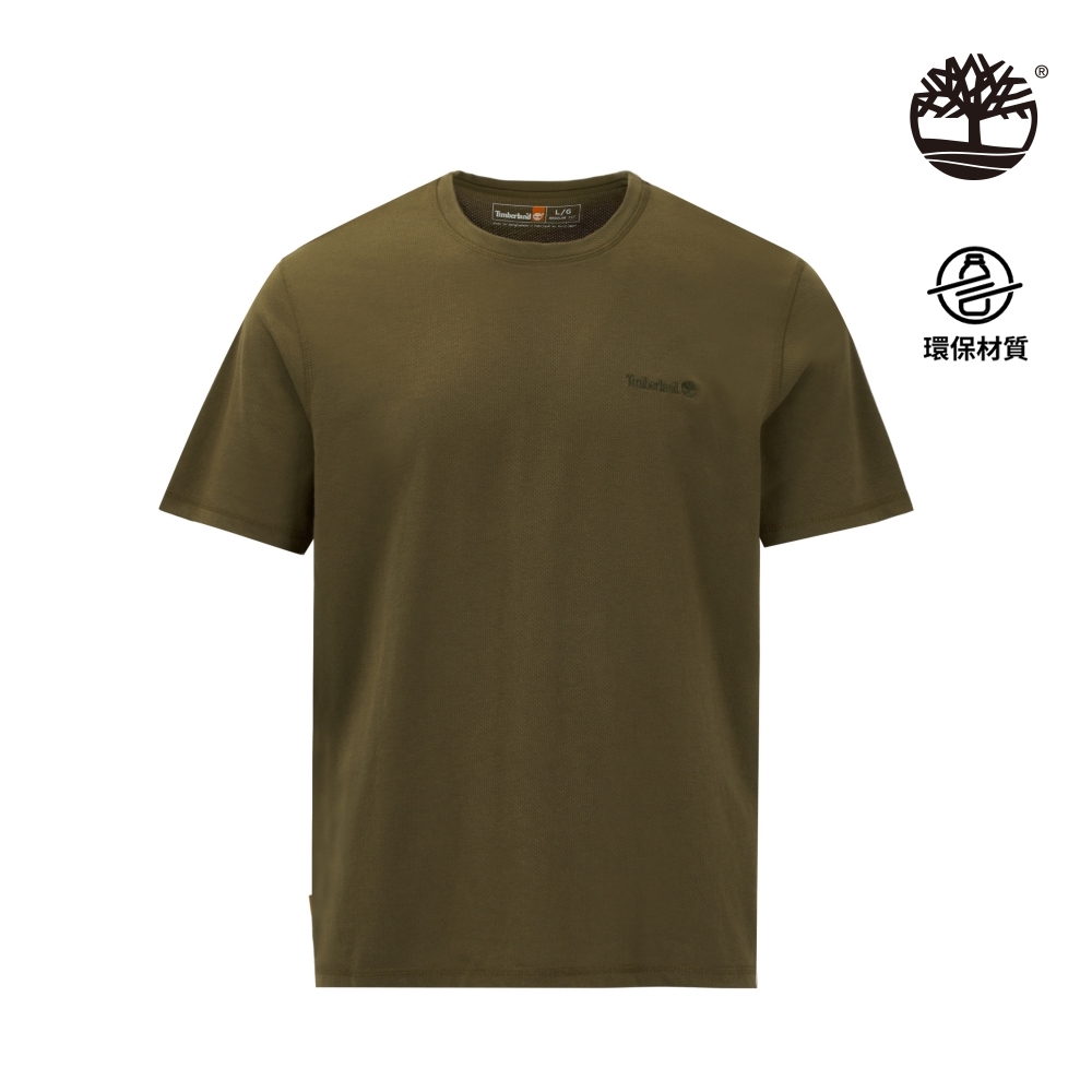 Timberland 男款深橄欖色短袖T恤|A2NYH302