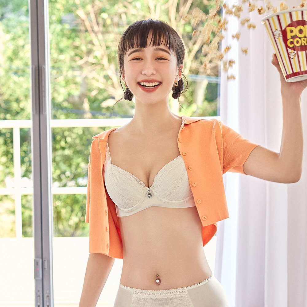 瑪登瑪朵 無敵美G內衣 E80-G罩杯(晨光黃)