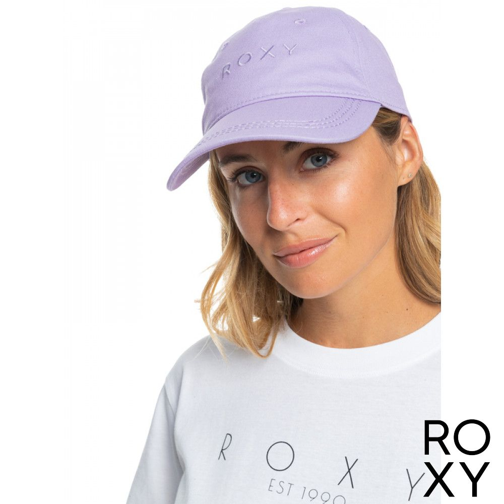 【ROXY】DEAR BELIEVER COLOR 帽 紫色