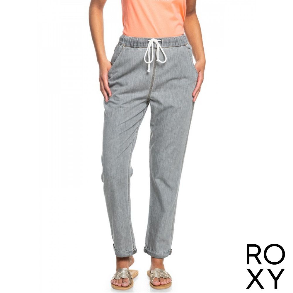 【ROXY】SLOW SWELL GREY REGULAR 長褲 灰色
