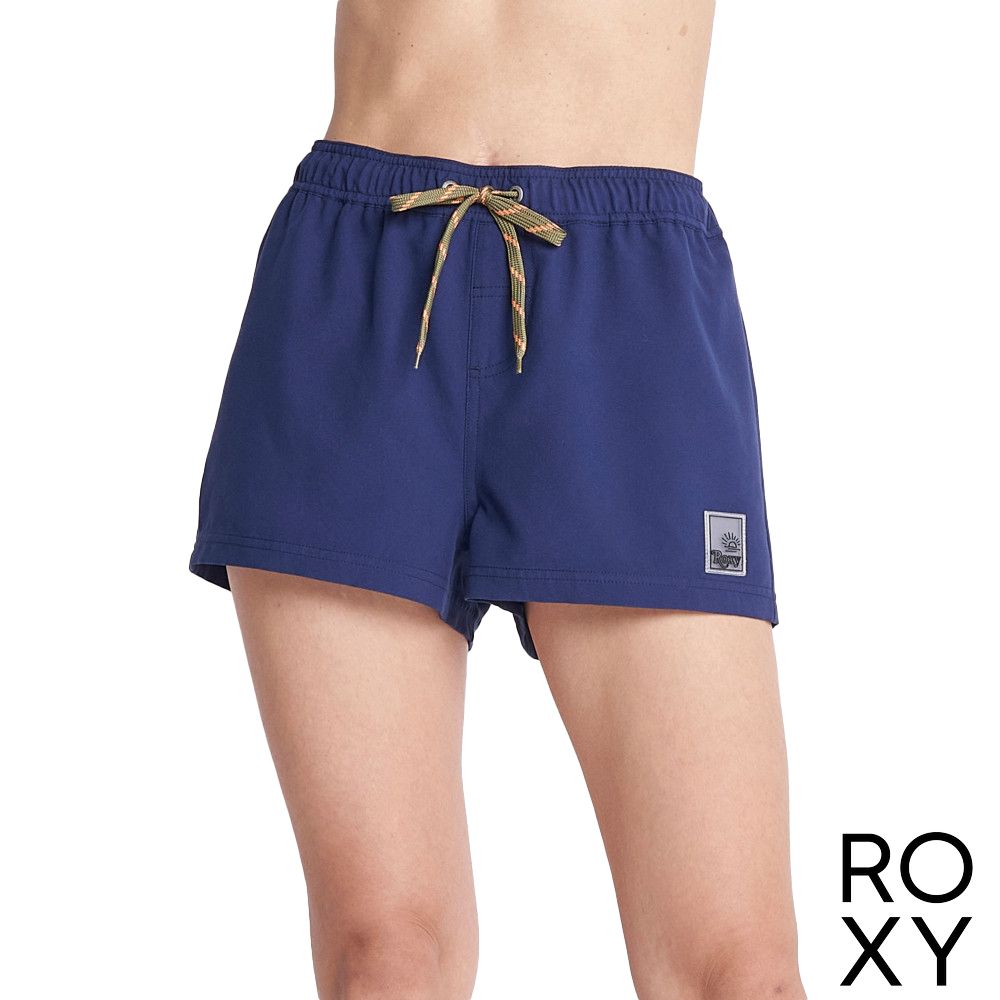 【ROXY】MORNING CALM 海灘褲 海軍藍