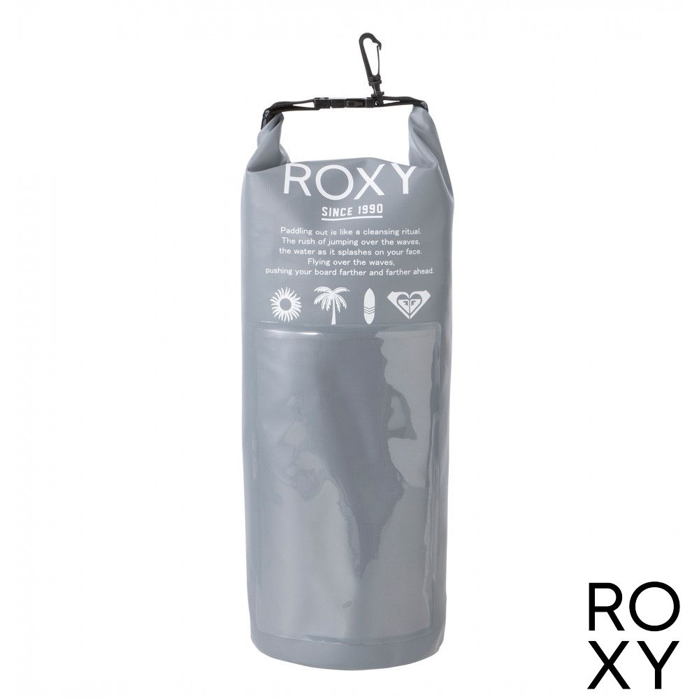 【ROXY】SLUSH 防水手提包 灰色