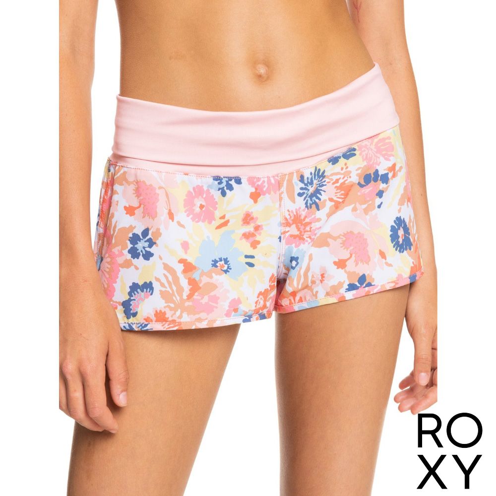 【ROXY】ENDLESS SUMMER PRINTED BS 海灘褲 白色