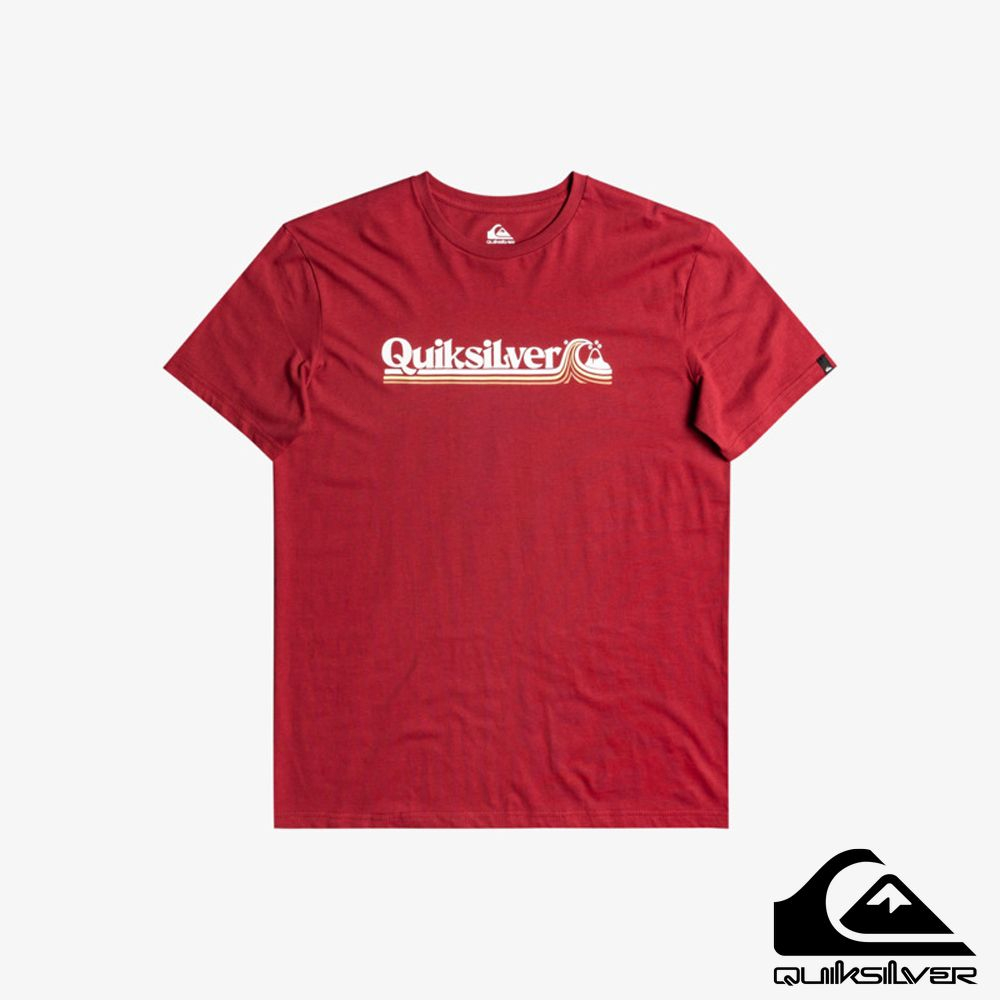 【QUIKSILVER】ALL LINED UP SS T恤 紅色