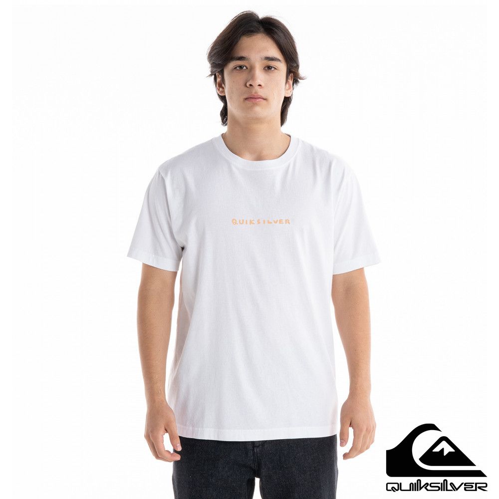【QUIKSILVER】HAVE A NICE DAY ST T恤 白色