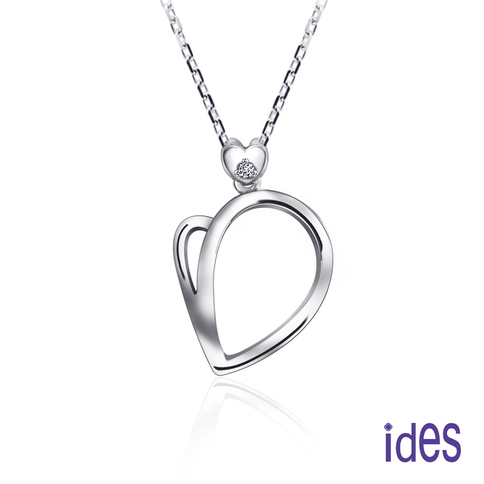 ides愛蒂思 品牌設計款輕甜時尚系列鑽石項鍊/甜蜜蜜