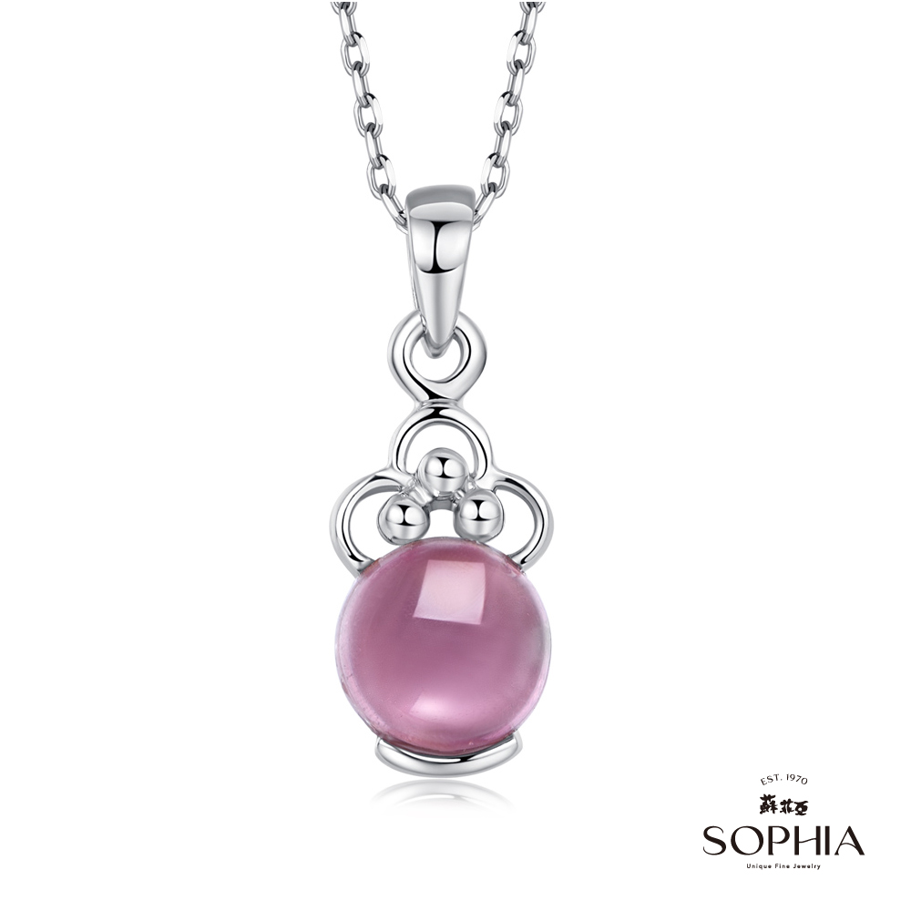 SOPHIA 蘇菲亞珠寶 - 玩美寶石系列-加冕碧璽 S925純銀 寶石項墜