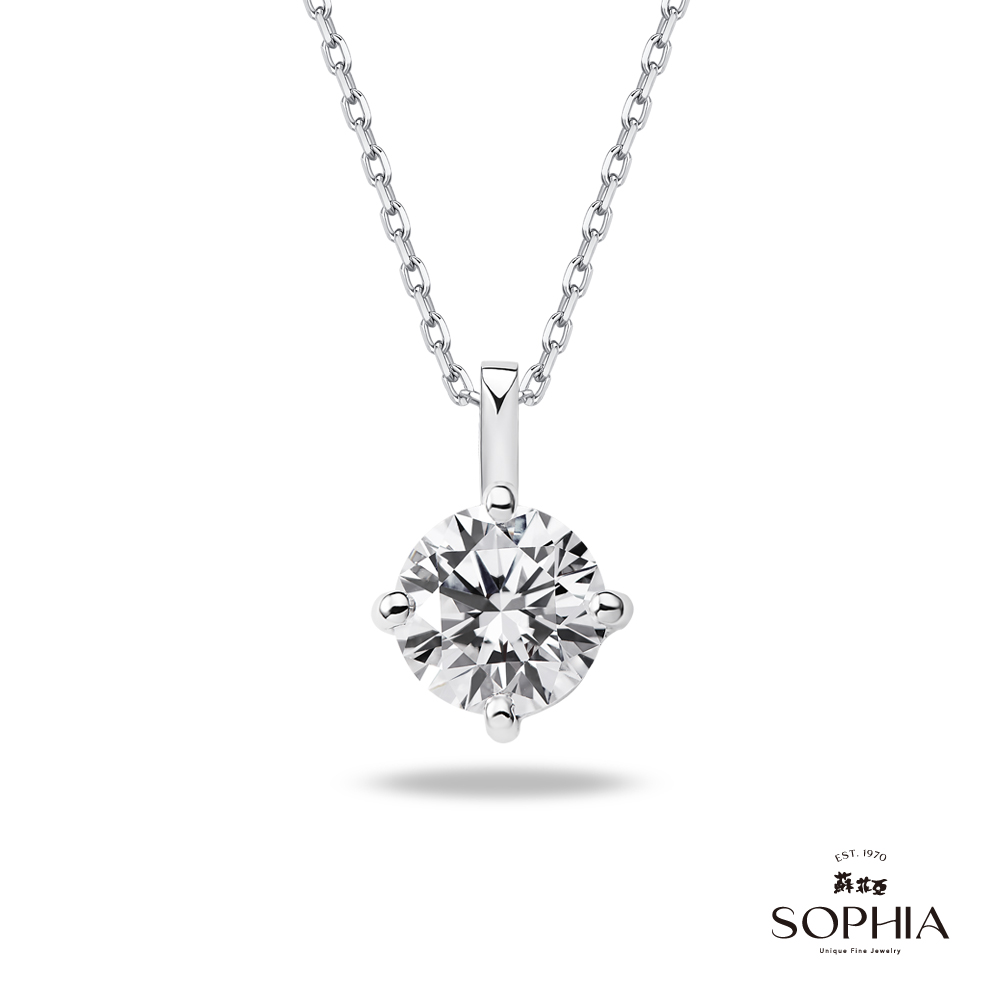 SOPHIA 蘇菲亞珠寶 - 四爪小寶貝 20分 18K金 鑽石項墜