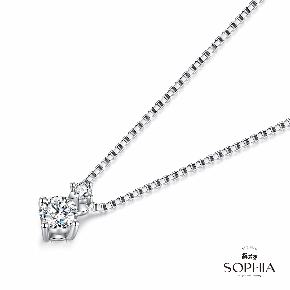 SOPHIA 蘇菲亞珠寶 - 初見 20分 18K 鑽石項墜