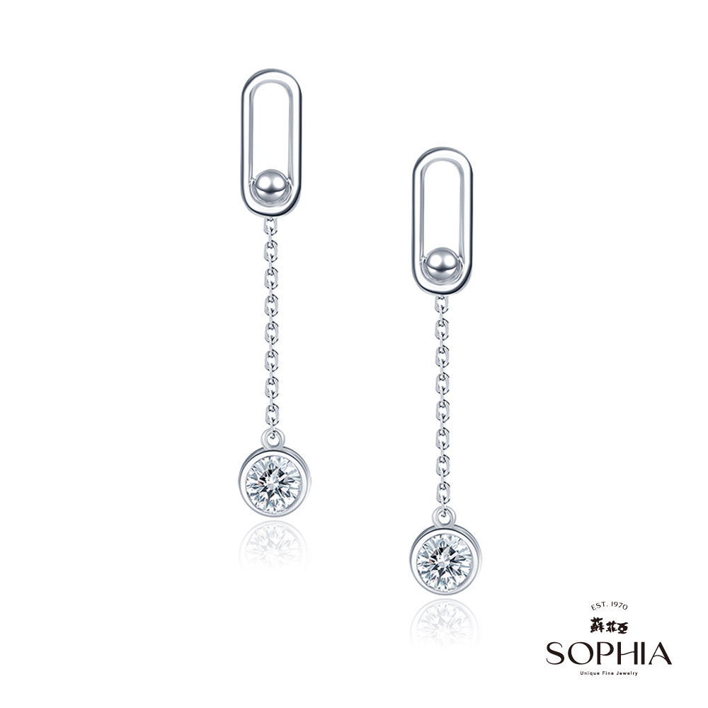 SOPHIA 蘇菲亞珠寶 - 初心 14K鑽石耳環