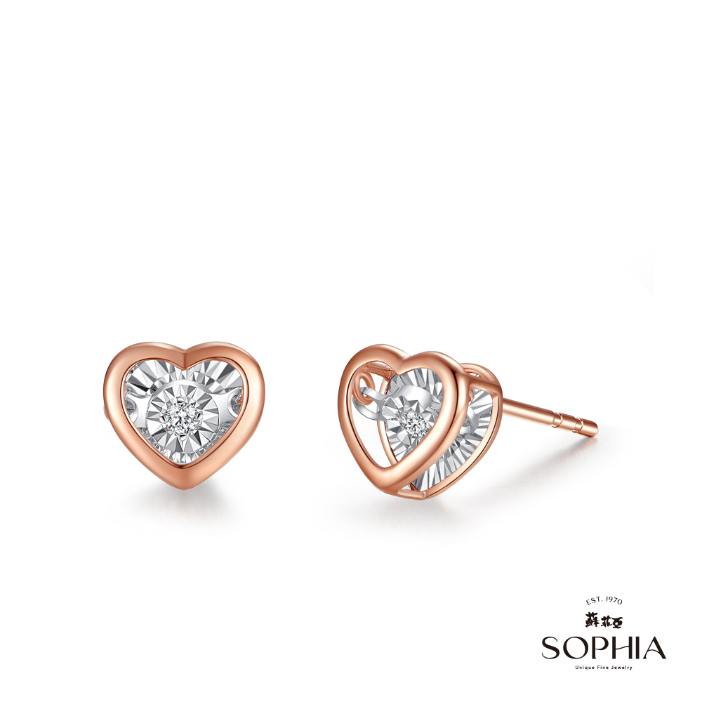 SOPHIA 蘇菲亞珠寶 - 艾妮 18K金 鑽石耳環