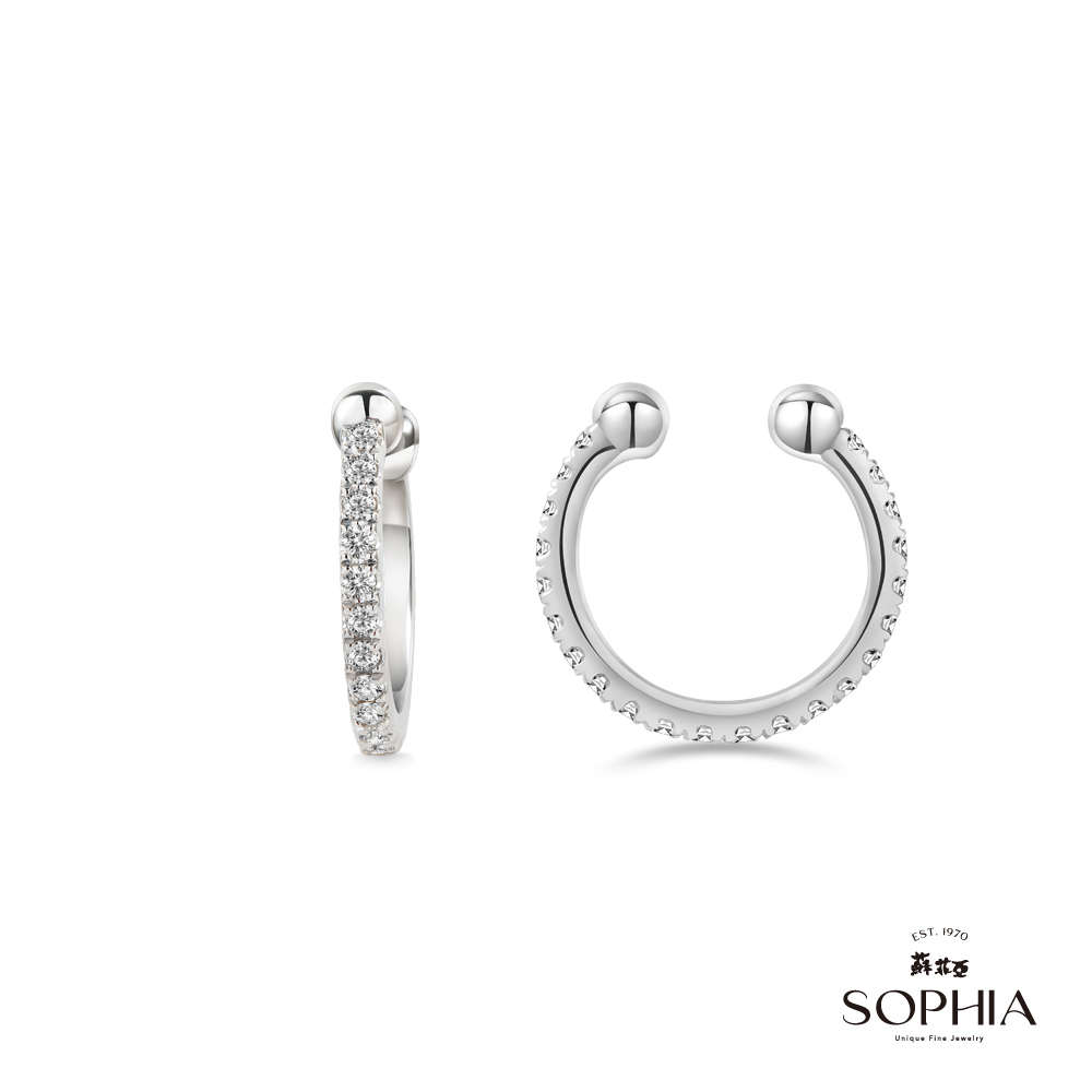 SOPHIA 蘇菲亞珠寶 - 邦妮 14K金 鑽石耳環
