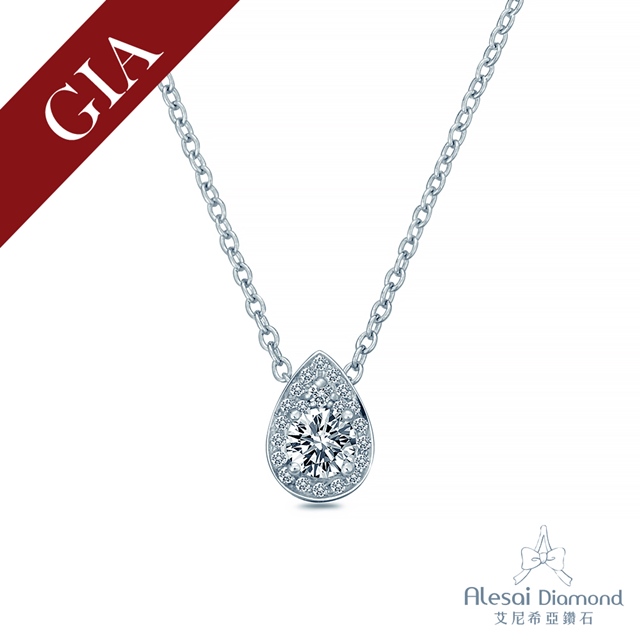 鑽石項鍊 Alesai艾尼希亞鑽石 30分GIA鑽石項鍊 (APF51)